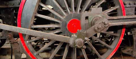 Das Eisenbahnmuseum in Göteborg besitzt sechs Dampflokomotiven Dampflokomotiven